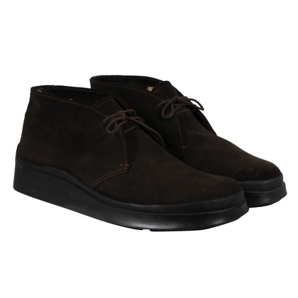 Prada Mens Vintage 200s Chukka Boots SizeUS 13 UK 12 Brown Suede Desert Chunky